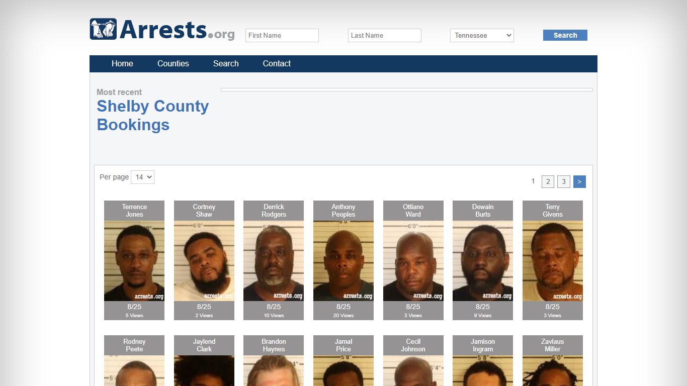 Shelby County Arrests and Inmate Search